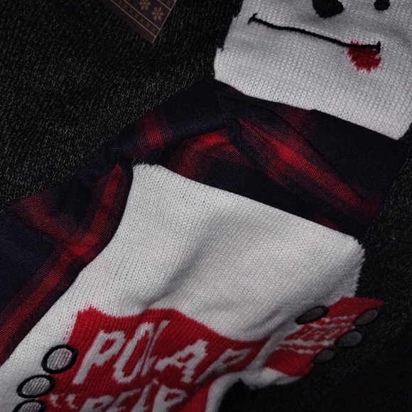 Seasons Greetings Polar Bear/Beer Sweater - Picture 4 of 4